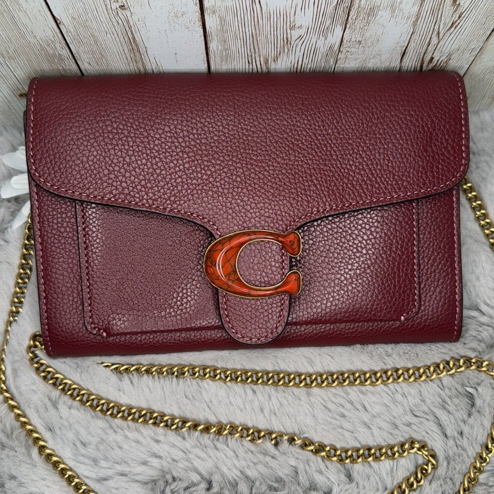 Coach Tabby Chain Clutch